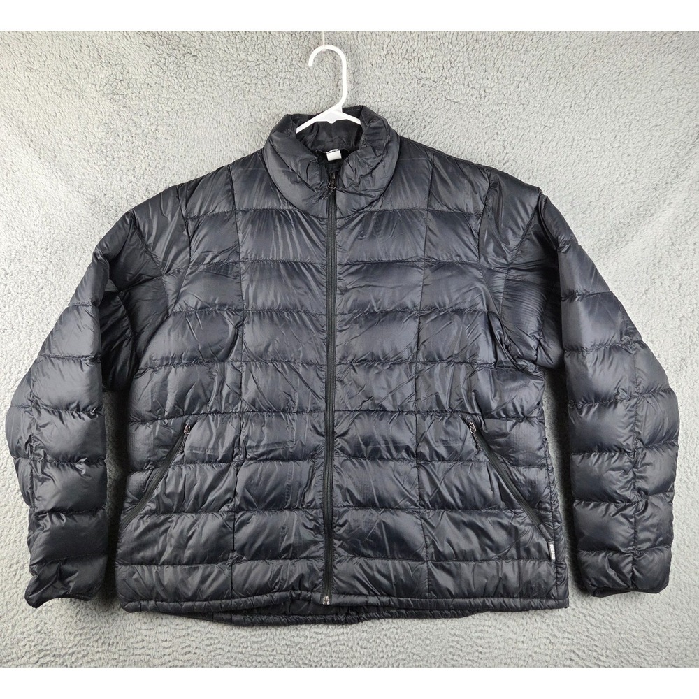 REI Co-Op 650 Down Jacket 2.0 Puffer Full Zip 3XL Womens‎ Black Coat